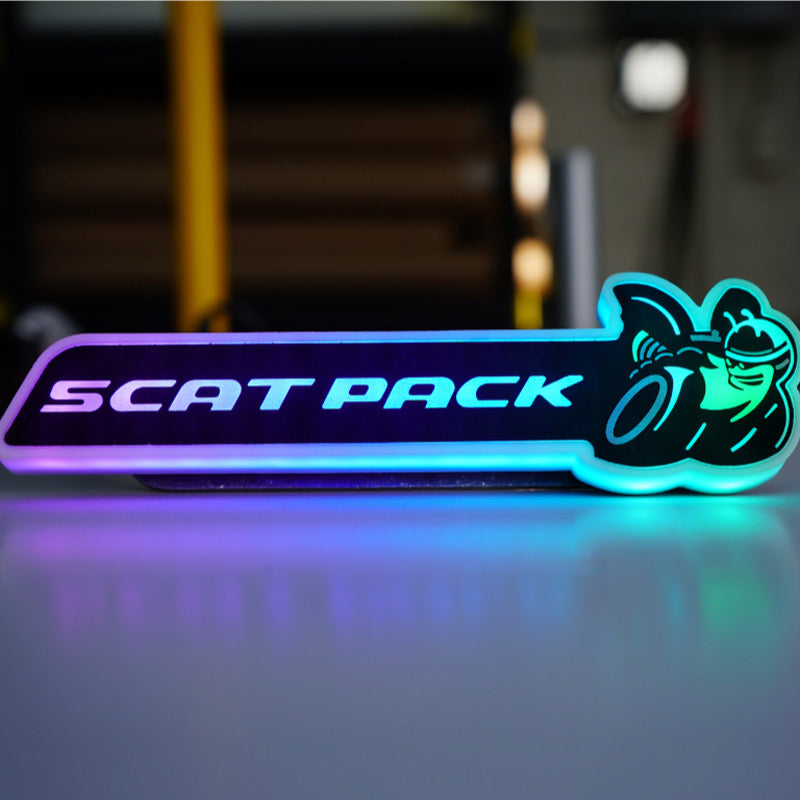 SCAT PACK LED EMBLEM BADGE (RGB)